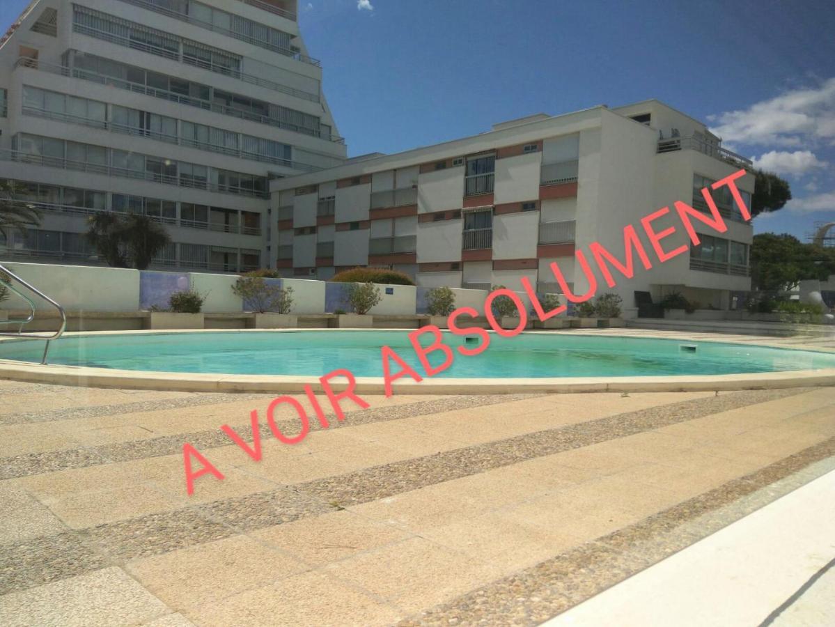 Studio avec piscine à 2 pas de la plage La Grande-Motte Esterno foto